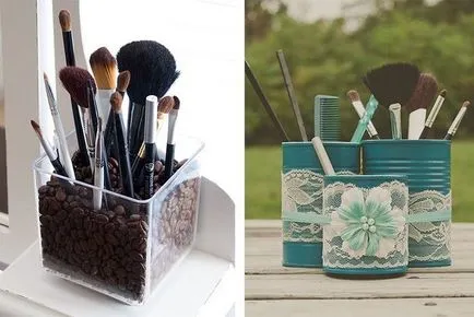 35 de moduri interesante de a stoca produse cosmetice