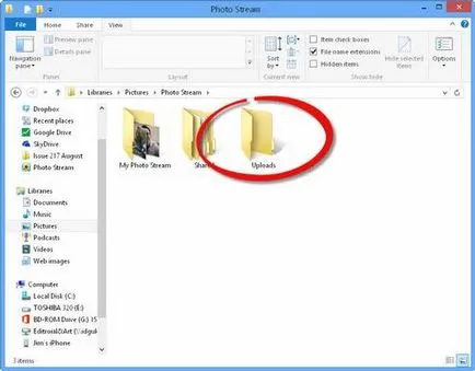 4 moduri cum să arunce o fotografie de pe computer la iPad, iPad articole utile