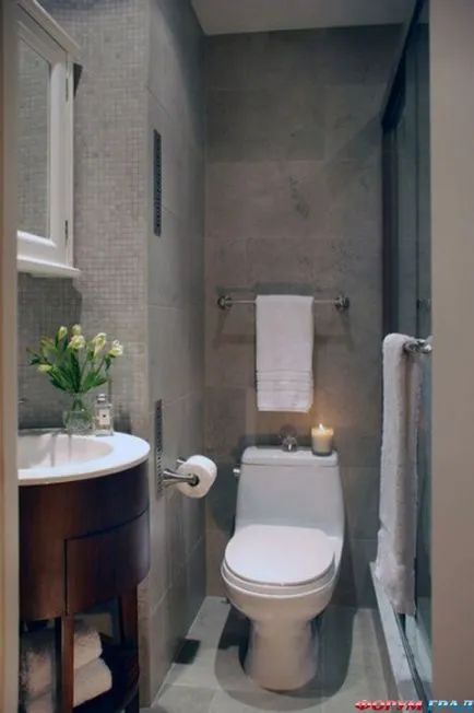 30 idei de design pentru bai mici