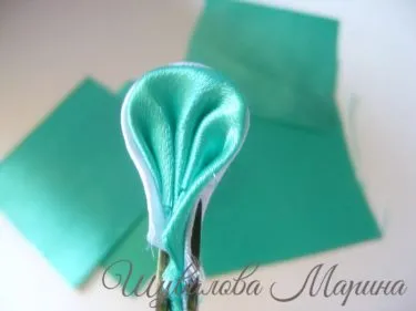 Fluture de panglici de satin, o clasă de master