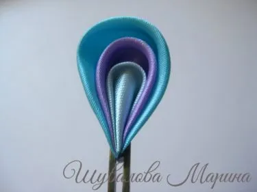Fluture de panglici de satin, o clasă de master