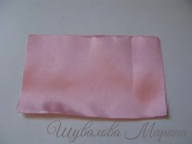 Fluture de panglici de satin, o clasă de master