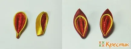 Butterfly în domeniu kanzashi o dată master-class 3