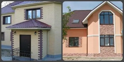 fațadă arhitectural - varietatea și elementele de fațadă