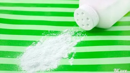 talc parfumată pentru utilizarea corpului, beneficiile și a efectelor nocive