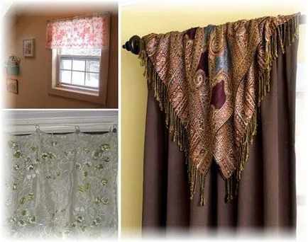 Bunica șal în design interior
