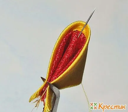 Butterfly în domeniu kanzashi o dată master-class 3