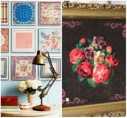 Bunica șal în design interior