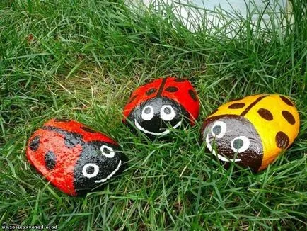 Ladybird din sticle de plastic