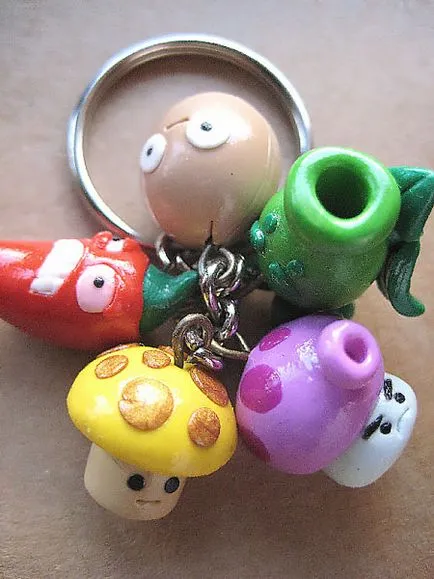 voimi Keychain mâinile 25 de idei de materiale diferite