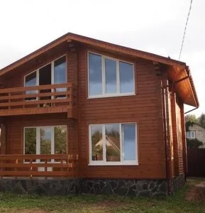 Locuinta mâner dintr-un bar, după construcție, construi casa ei înșiși