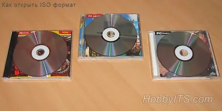 Cum de a deschide formatul ISO sau monta o imagine de disc