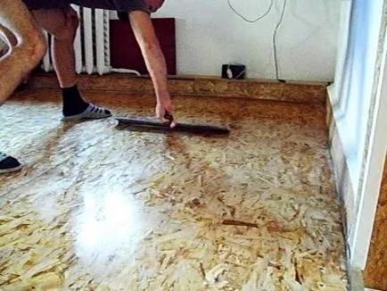 Vopseaua OSB exterior și foto și video de revizuire de culori și materiale adecvate în interior,