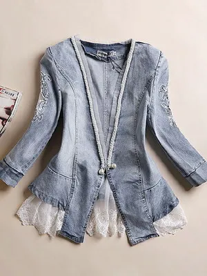 Cum să jacheta denim cu strasuri