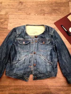 Cum să jacheta denim cu strasuri