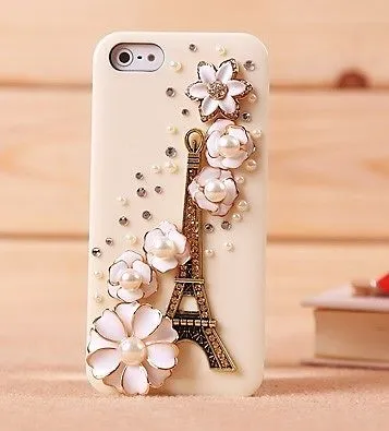 Cauza telefon cu propriile mâini clase pas de master cu fotografii, piele, margele, etc.