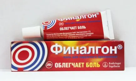 Vârfurile de piele de clătire finalgon