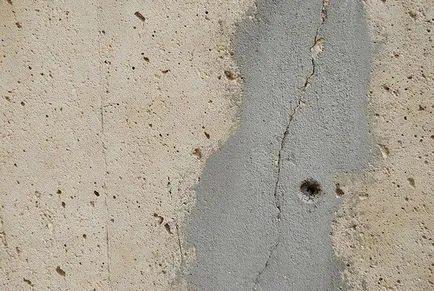 Fisurile de etanșare din beton