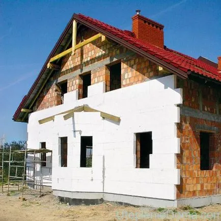Casa caldă de beton celular din exterior este posibilă și dacă necesitatea de a izola (necesar) Casa caldă de beton celular din exterior este posibil și dacă este nevoie să se încălzească