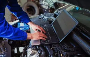 Aceasta arată diagnosticare de calculator motorul masinii