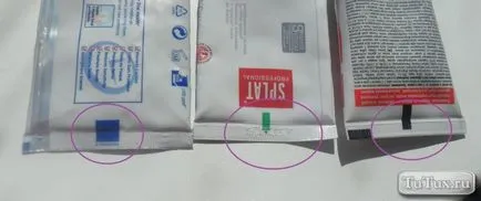 Ce sunt pătrate colorate pentru pasta de dinti (media) Ce sunt pătrate la pasta de dinti colorate