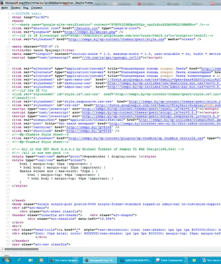 Ce este un browser - un articol informativ