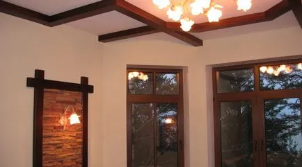 Grinzi decorative în interior 6 stiluri (40 poze) (interior) Grinzi decorative în interior 6 stiluri (40 poze)