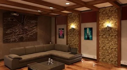 Grinzi decorative în interior 6 stiluri (40 poze) (decorativ) Grinzi decorative în interior 6 stiluri (40 poze)