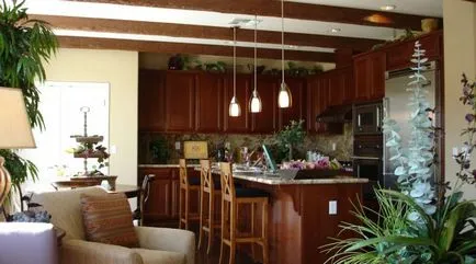 Grinzi decorative în interior 6 stiluri (40 poze) (interior) Grinzi decorative în interior 6 stiluri (40 poze)