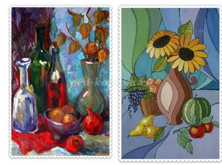 Decorative încă pas cu pas guașă viață cu fotografii pentru copii de la 7 ani