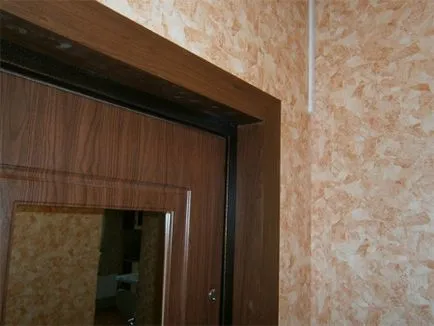 Efectuarea pantele la ușa din față a alegerea materialului și ordinea de instalare cu propriile mâini