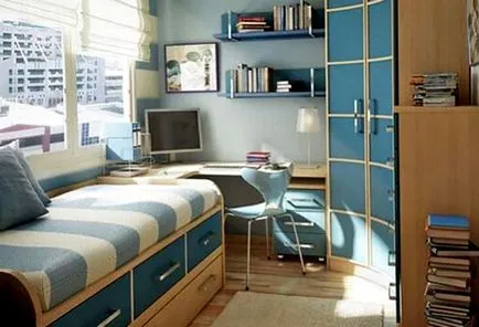 Colțul copiilor într-un apartament studio - idei, fotografii