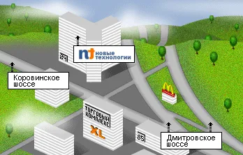 Proiectare locație Harta