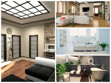 Designul camerei - cele mai bune fotografii ale interioarele de camere, primele 100-variante