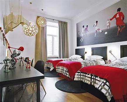Design de copil pentru trei copii, cum de a decora spațiul și zona de (copii) Design de copil pentru trei copii, cum de a decora spațiul și zonarea