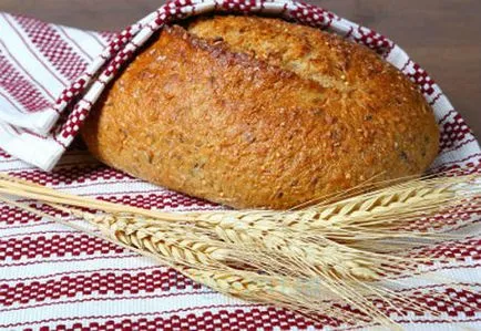 Pâine de casă în cuptor