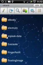 Estrongs File Explorer - manager de fișiere pentru Android (estrongs dirijor) Estrongs fișier Explorer - un manager de fișiere pentru Android