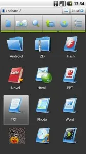 Estrongs fișier cel mai bun manager de fișiere Explorer pentru Android
