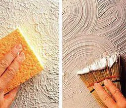 Texturat chit tencuiala decorativa de obicei cu mâinile (normal) Texturat chit tencuiala decorativa de obicei cu mâinile