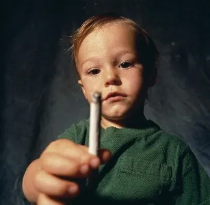 În cazul în care copilul a început să fumeze