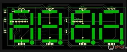 ceas electronic cu propriile sale mâini