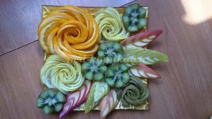 Figured feliere legume și fructe cu fotografii