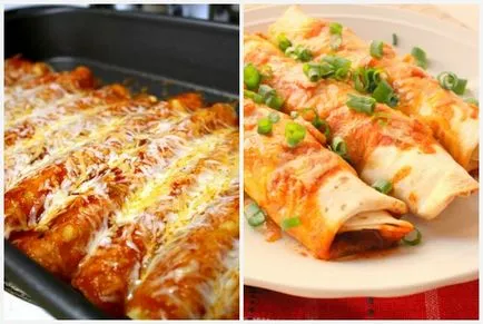 Enchilada- cel mai bun pas cu pas rețete de gustări mexican (enchiladas de pui mexican) Enchilada- cel mai bun pas cu pas rețete de gustări mexican