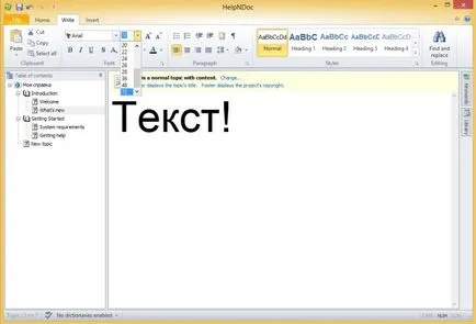 fișier de ajutor în format CHM