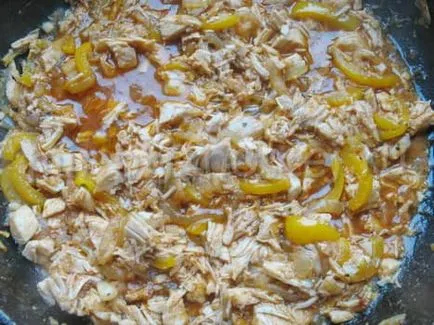 Enchilados pas reteta de pui cu pas