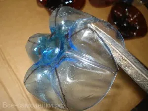 giruetă de sticle din plastic (moară de vânt), toate de casă
