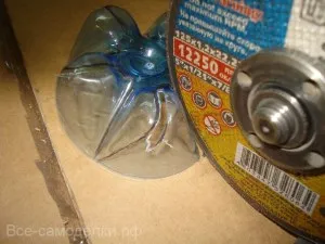 giruetă de sticle din plastic (moară de vânt), toate de casă