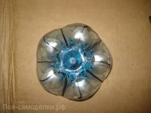 giruetă de sticle din plastic (moară de vânt), toate de casă