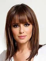 Bangs a crea o gradat imagine elegantă