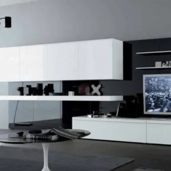 Camera de zi cu două ferestre - 60 fotografii frumoase combinația perfectă de proiectare (living cu două ferestre) Camera de zi cu două ferestre - 60 fotografii frumoase combinația perfectă de design-